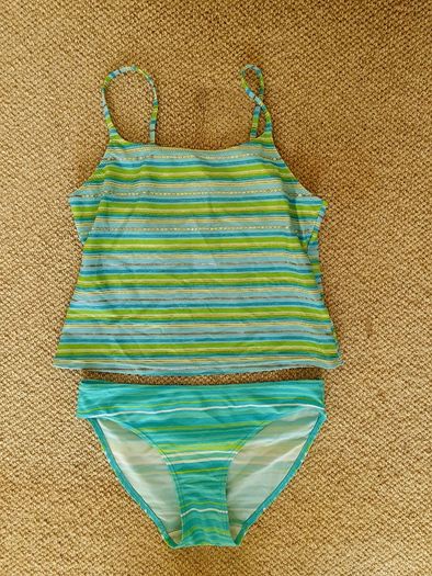 Tankini size 12 hidden support