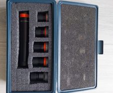 Edmund Scientific RKE telescope eyepieces full set
