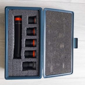 Edmund Scientific RKE telescope eyepieces full set