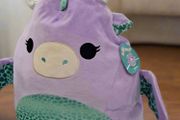 Squishmallows Purple Drow Dragon 50cm