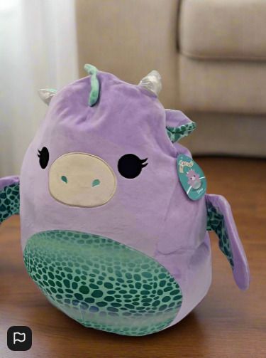 Squishmallows Purple Drow Dragon 50cm