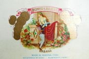 Vintage Romeo y Julieta Imported Tobacco Cigar Box Vintage Tobacciana Old Cigar Box Havana - CUBA Cigar Box Empty