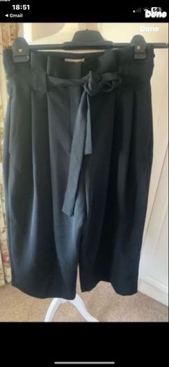 trousers Bnwt paper bag style cullottes