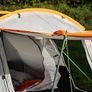 Outdoor Leisure Products Knightwick 3.7m x 2.2m 3 Berth Tunnel Tent Orange & Black Image 3