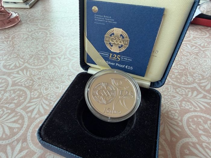 125 Years of GAA silver coin
