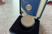 125 Years of GAA silver coin