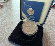 125 Years of GAA silver coin