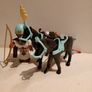 Playmobil 4244 Egyptian Chariot Figure and Horses Only Image 4