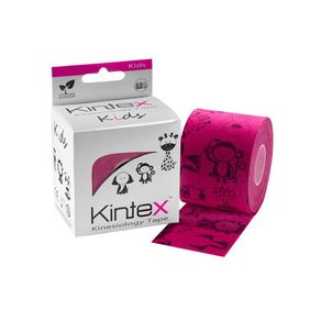 Kinesiology Tape Kids Pink Sport Injuries Kintex Waterproof Hypoallergenic Acrylic Adhesive