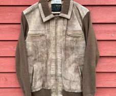 Vintage Suede Leather Jacket