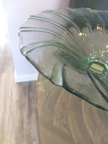 Large glass dish