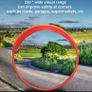 60cm Driveway Convex Curved Safety Mirror Image 3
