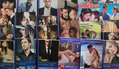 25 Mills and boon books from 2000's