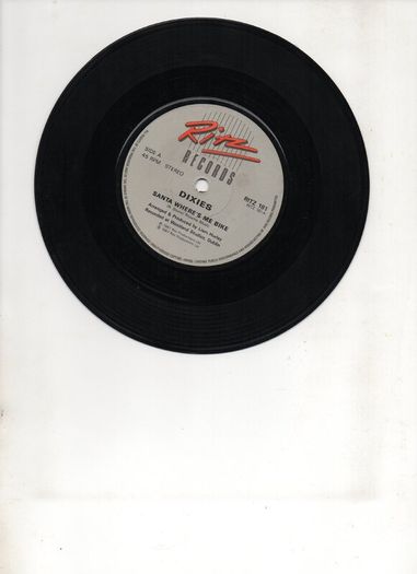 Dixies Santa Wheres Me Bike Irish Pressing 1987 Single