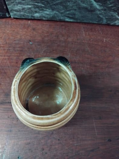 ceramic Bear double jar