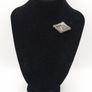 Enameled 800 Silver Brooch Image 9