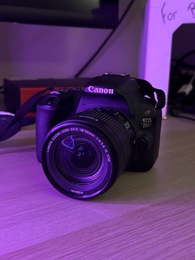Canon 200D with Canon EF-S 18-55mm f/4-5.6 IS STM lens