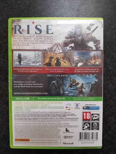 XBOX360 Assassin's Creed III
