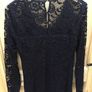 Maternity black lace top worn once Image 2