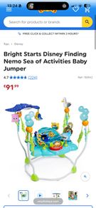 Baby Jumper - Bright Starts Disney Finding Nemo Sea of Activities
