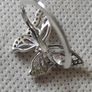 Butterfly sterling silver ring Image 3