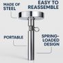 Stainless Steel Patty and Falafel Maker Set: 5-Size Dough Cutters Image 6