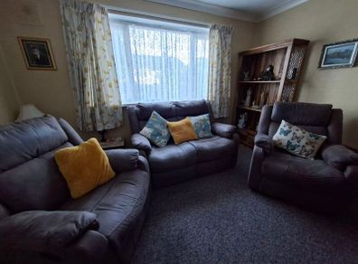Sofa and Two Armchairs