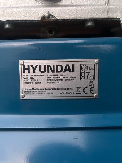 Hyundai Compressor 200L