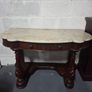 marble top washstand/ hall table Image 2