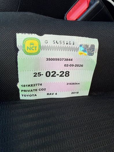 Toyota RAV4 2018 2.0 diesel just passed NCT
