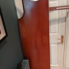cherry wood headboard