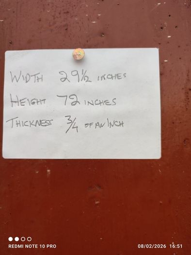 Antique pine doors