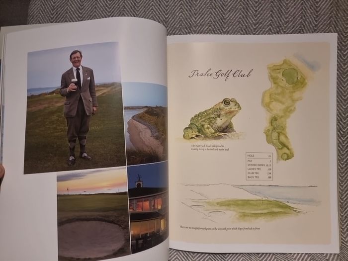 18 Greatest Irish Golf Holes .Limited Edition. No 294 of 5000. Published 2011(Hardcover)