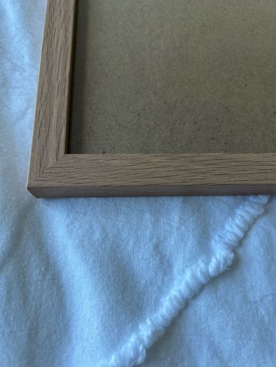 Wood effect frame size 38x30cms