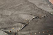 Khaki with gold studs scarf