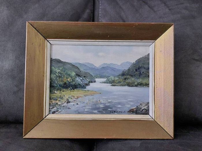 2 oil paintings- signed D. O'Donnell