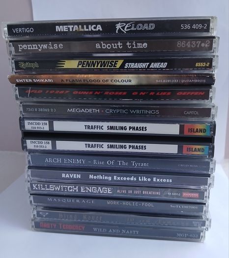 CD Metal - Nu Metal - Metalcore -Hair Metal - Hardcore Collection