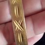 Vintage bracelet 18K RGP Rolled gold, 70s. Image 5