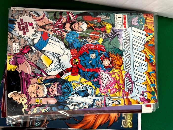 Image Long Comic Box w 275 comics for Sale