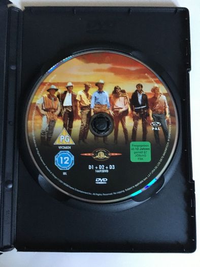 The Magnificent Seven Quadrilogy 1960-1972 (Yul Brynner, Eli Wallach, Steve McQueen, Charles Bronson, Robert Vaughan, George Kennedy & Lee Van Cleef) [4xMovie DVD]