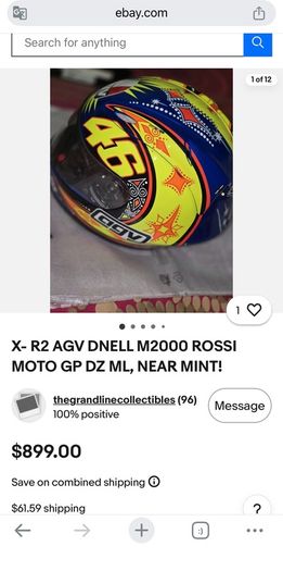 AGV X-R2 Rossi Top Old-School helmet