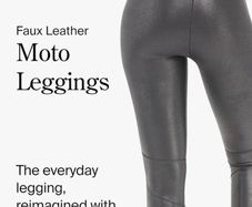 Spanx Biker-Style Leggings (Size M)