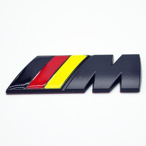 M Tech Sport Front Grill Badge Black German Flag M Emblemx1 E30 E36 E46 E90 E39 E60 E38 320 318 325 330 335 Z3 Z4 M3