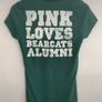T-shirt Victoria secrets xsmall green college Tshirt Image 4