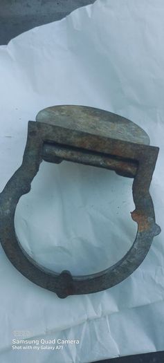 stopcock aluminum water cover with frame,,buyer collects or pays postage,  never used