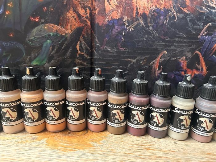 Complete ScaleColor Paint Set (70 Colours) Excellent Condition