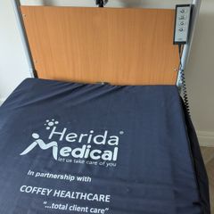 Hospital electric adjustable bed.