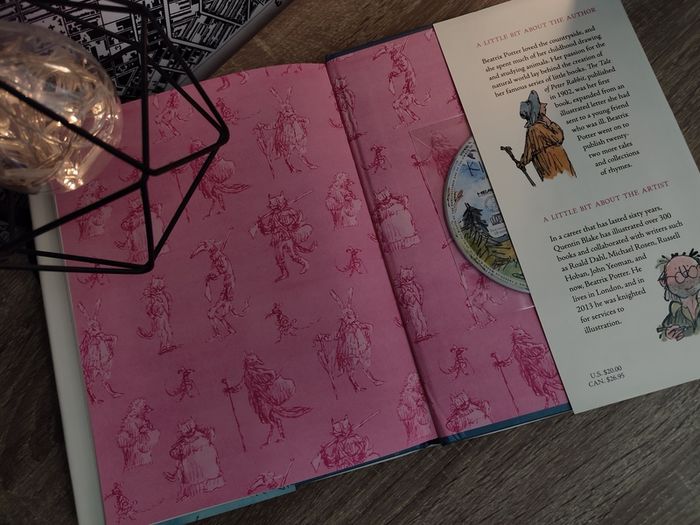 The Tale of Kitty-in-Boots ! by Beatrix Potter ! Hardcover ! WIth Audiobook ! CD ! 2016 ! by Warne !