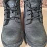womens Timberland  NELLIE CHUKKA boots Black leather waterproof ankle boots Size UK 5.5 EU 38.5 Image 4