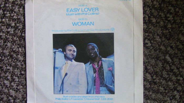 Philip Bailey & Phil Collins - Easy Lover / Woman 7" Single